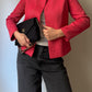 Pure wool strawberry jacket