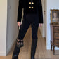 Velvet black jacket