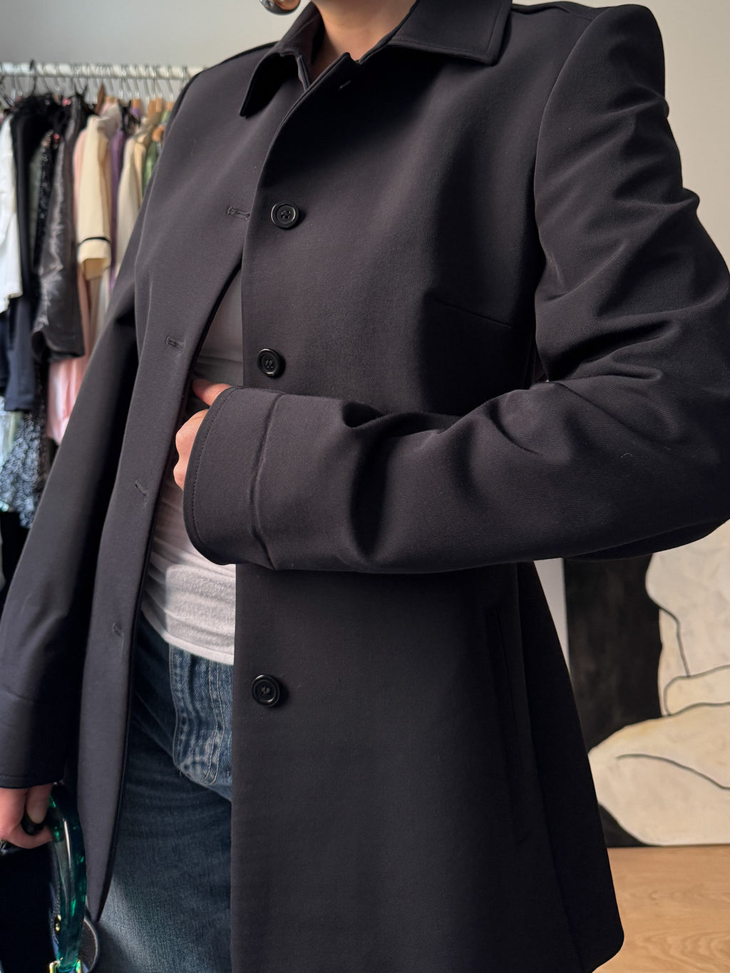 Made in Italy dark blue jacket