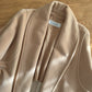 Max Mara pure wool sand coat