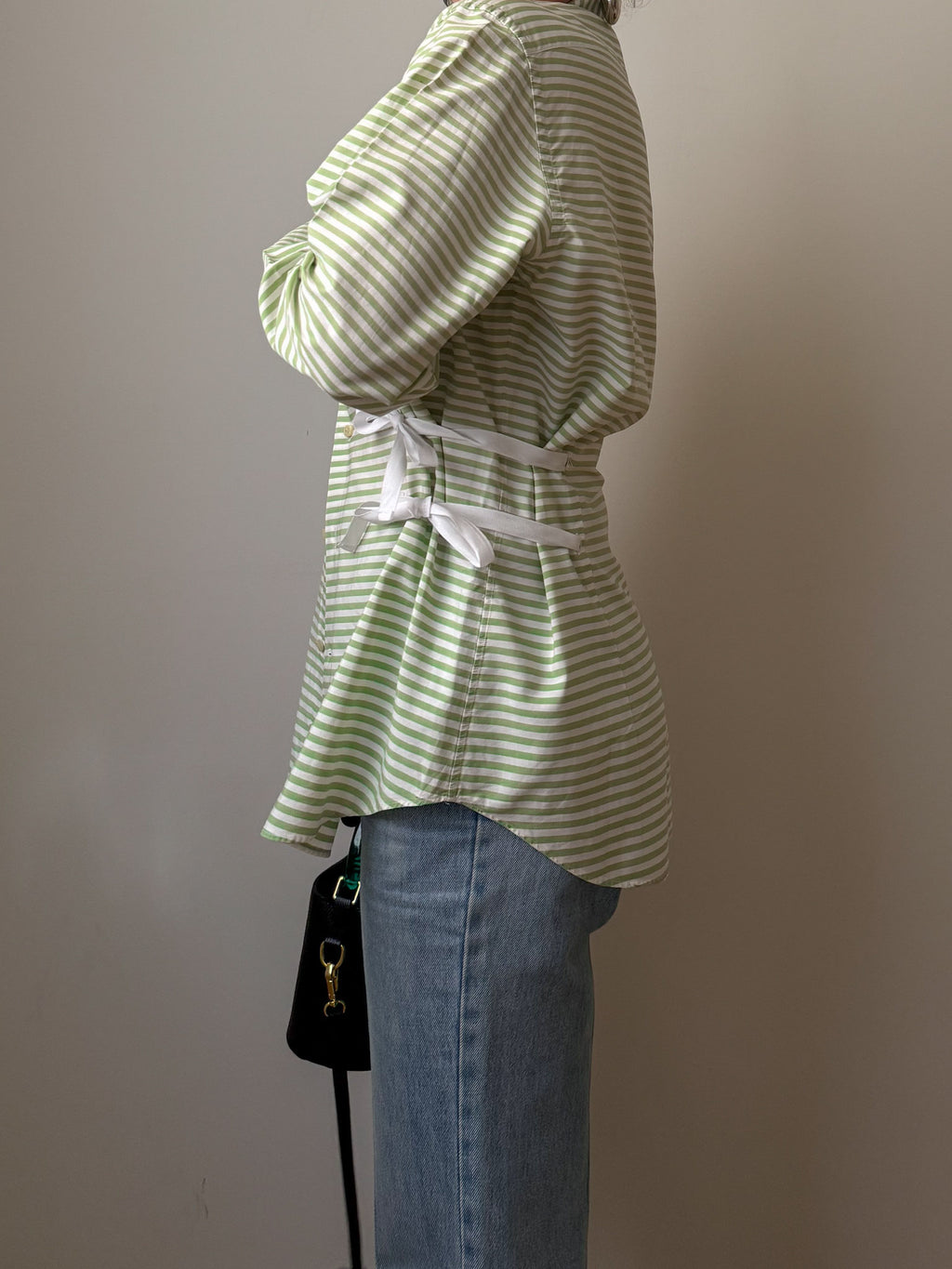 Isotta cotton striped shirt