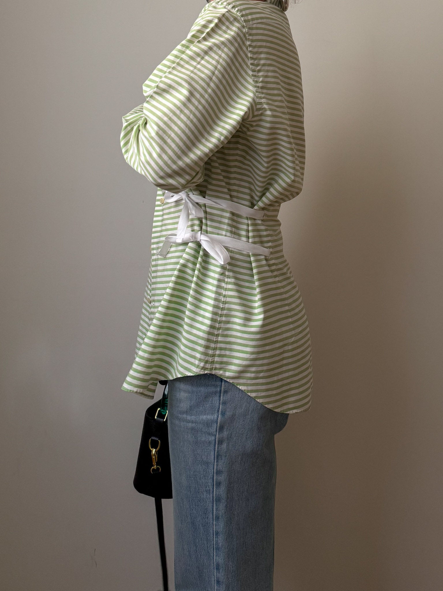 Isotta cotton striped shirt