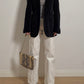 Velvet black blazer
