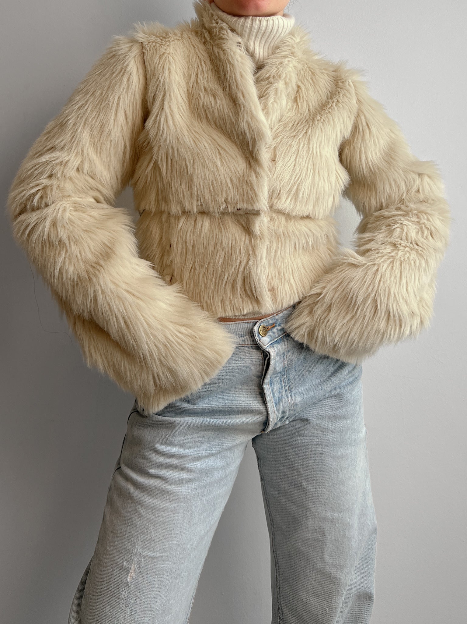 Y2k faux fur