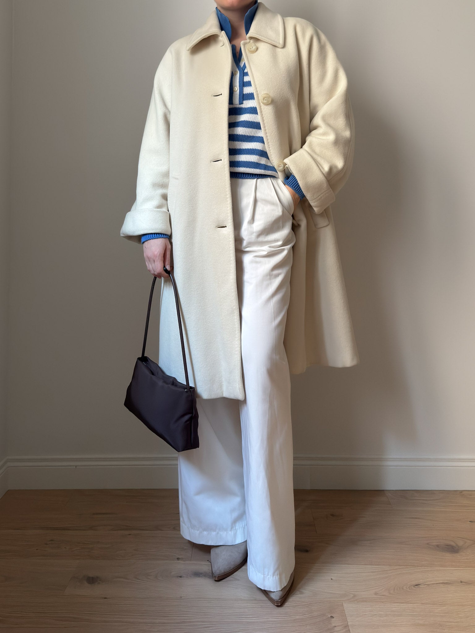 Luisa Spagnoli ivory coat