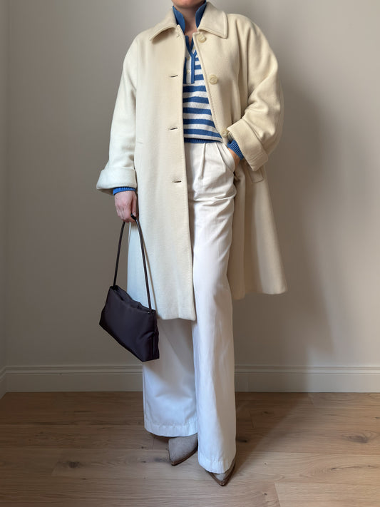 Luisa Spagnoli ivory coat