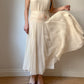 Pure silk romantic dress