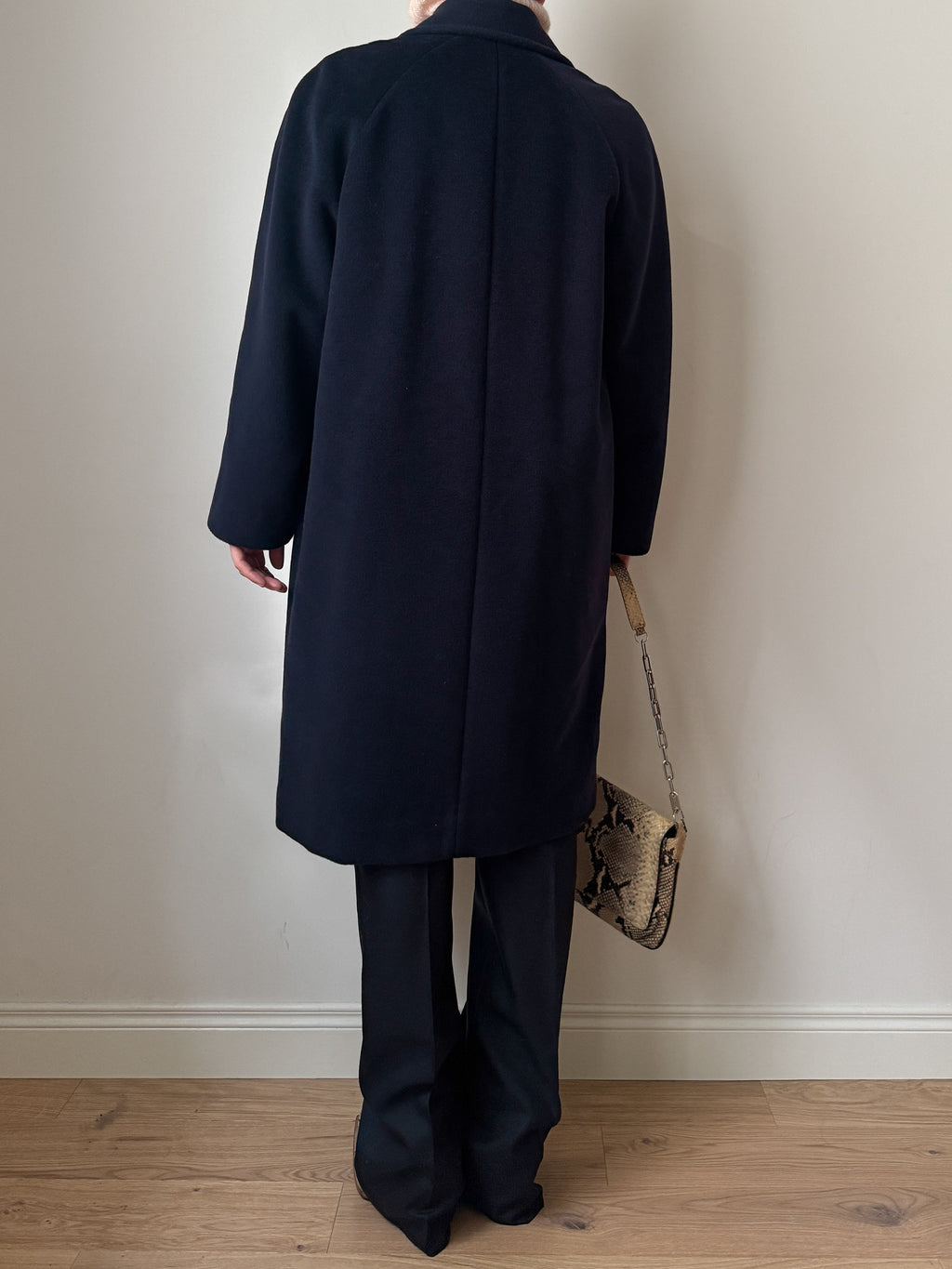 Piacenza virgin wool blue coat
