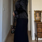Pure silk black shirt