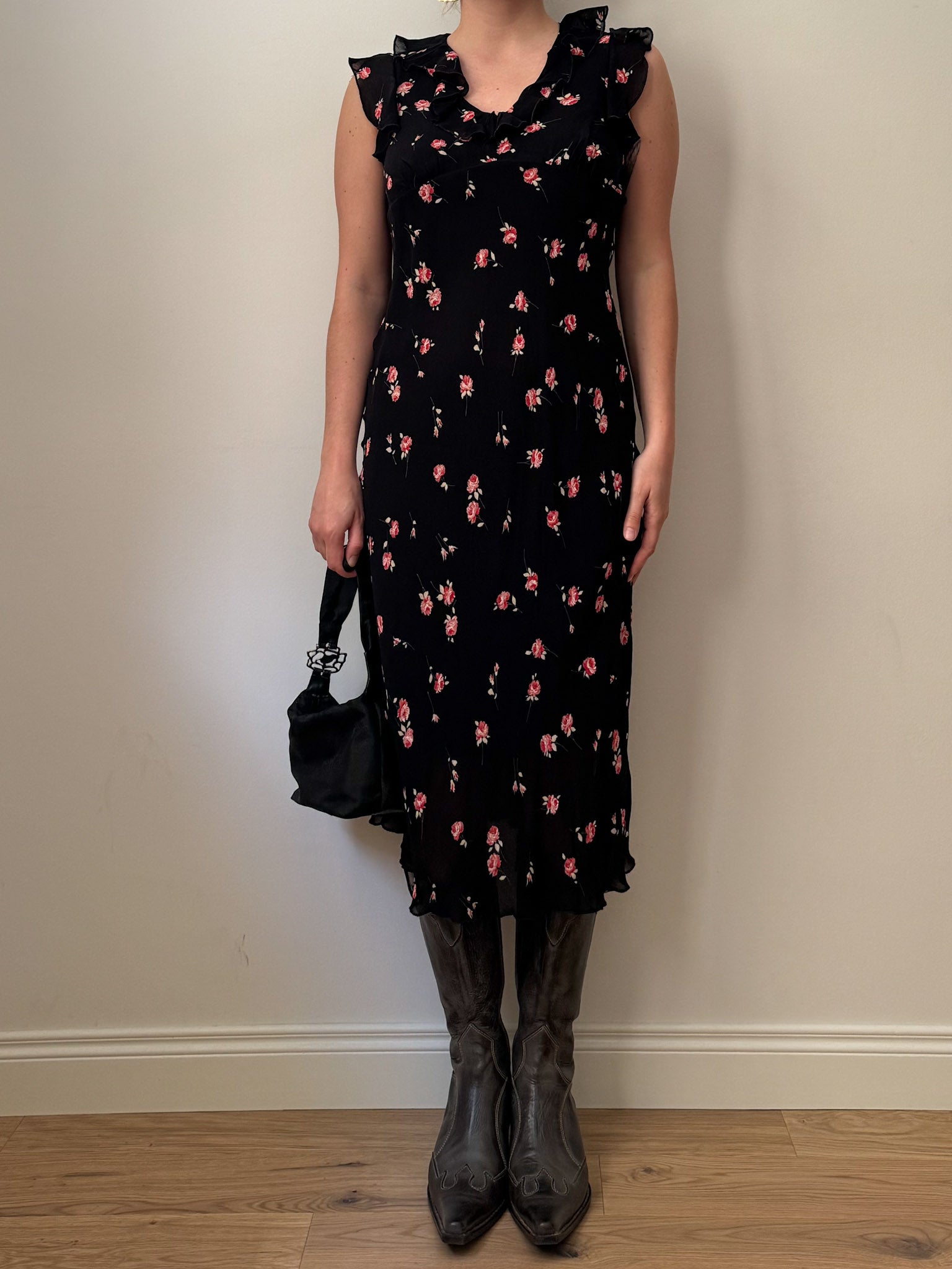 Viscose floral dress