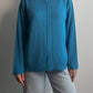 Merino wool azure sweater