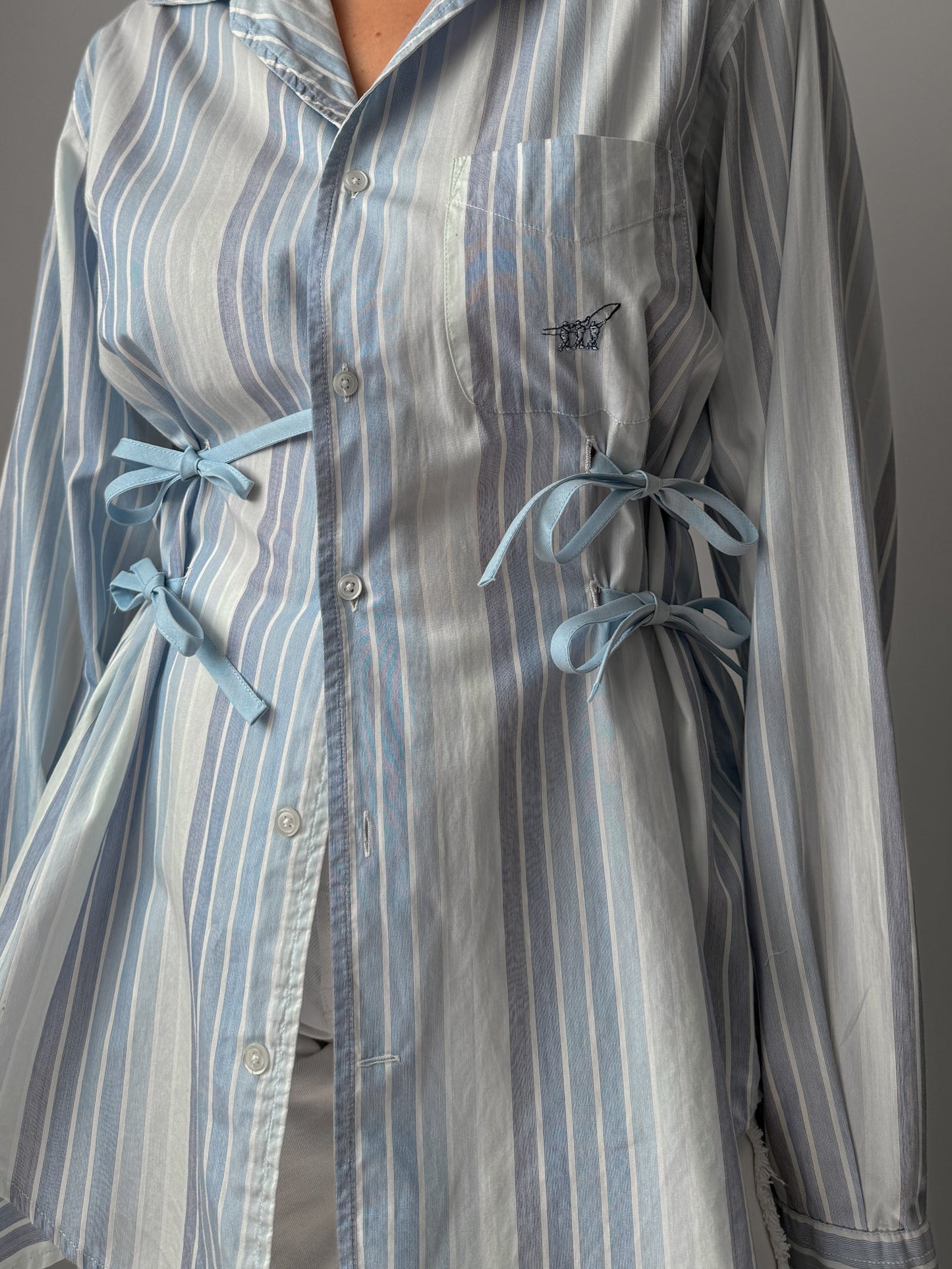 Isotta striped cotton (Henry cotton's shirt)