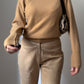 Ballantyne pure cashmere camel turtleneck