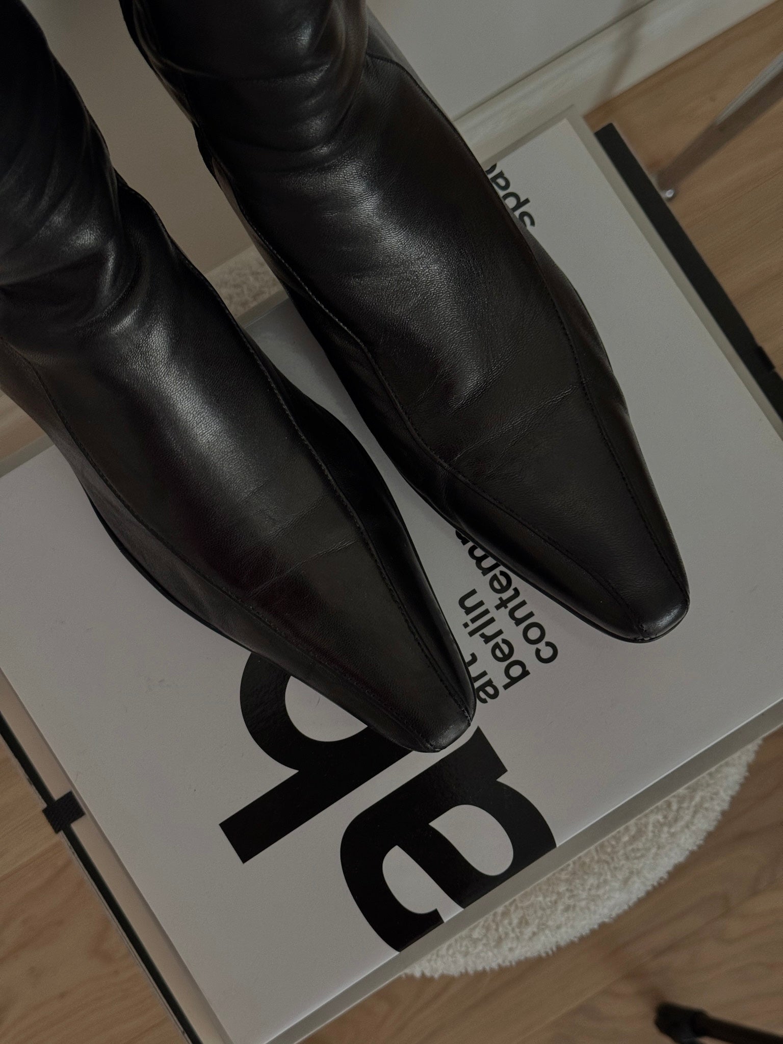 Prada black boots