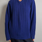 Versace electric blue pull