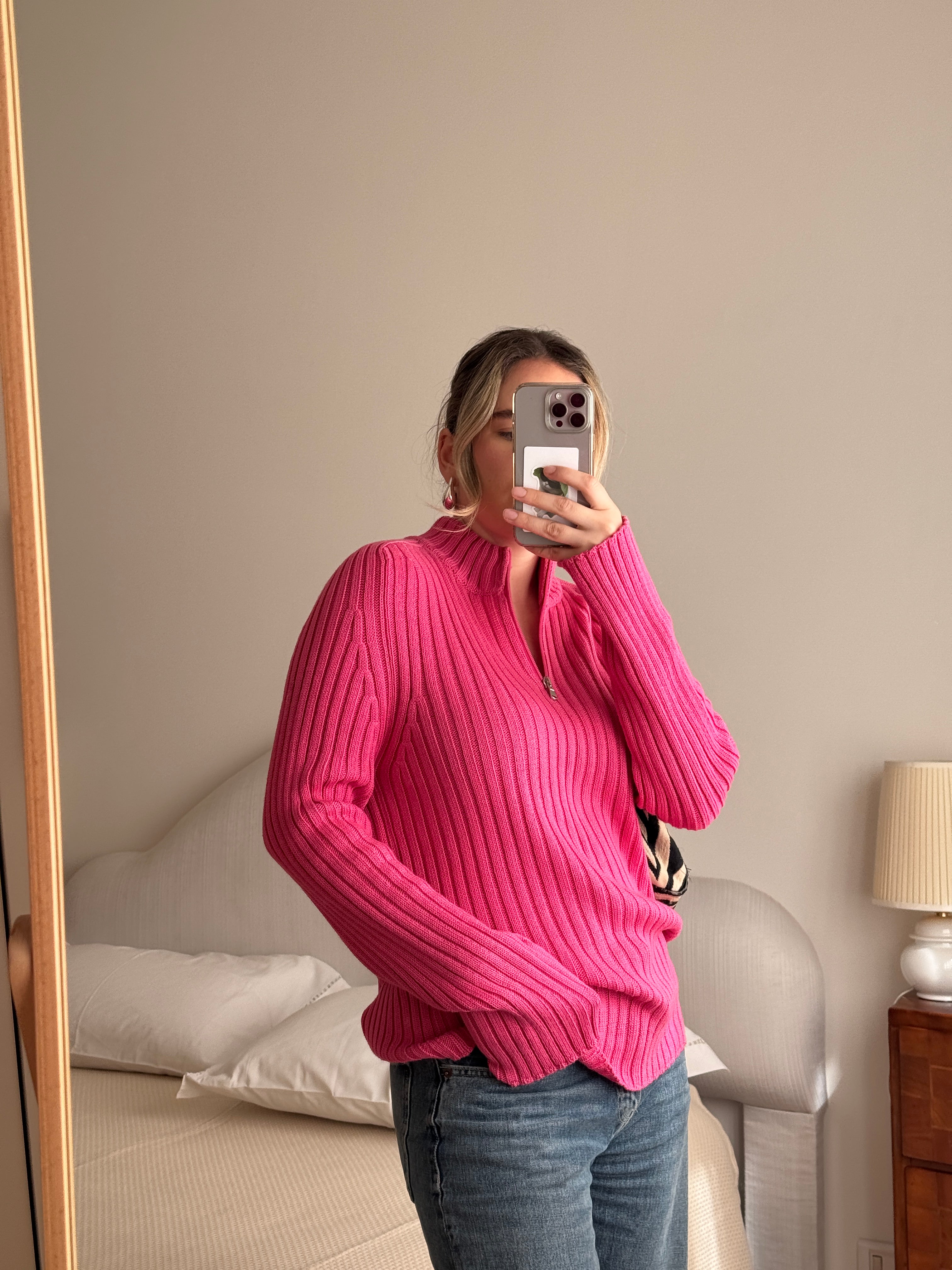 Henry Cotton cyclamen pull