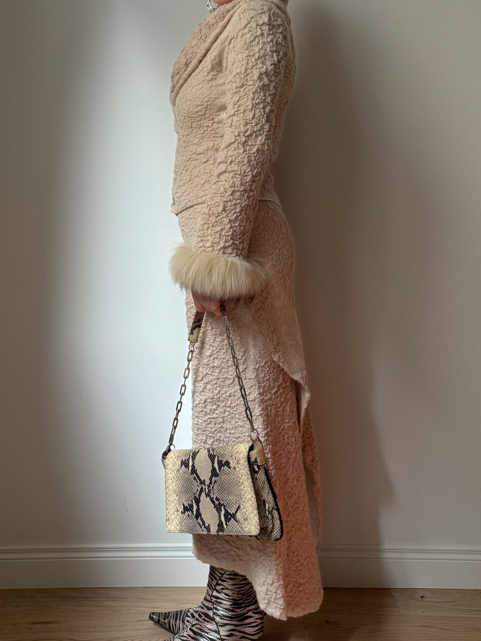 Roberto Cavalli wool and mohair set