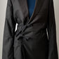 Brando anthracite wool and silk (Canali)