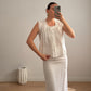 Pure cotton romantic top