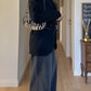 Brando black wool