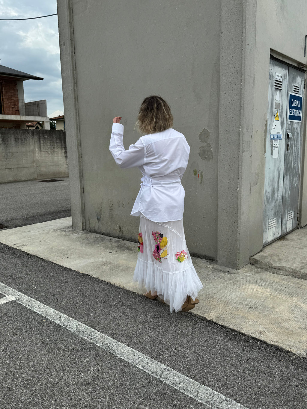 Isotta white cotton