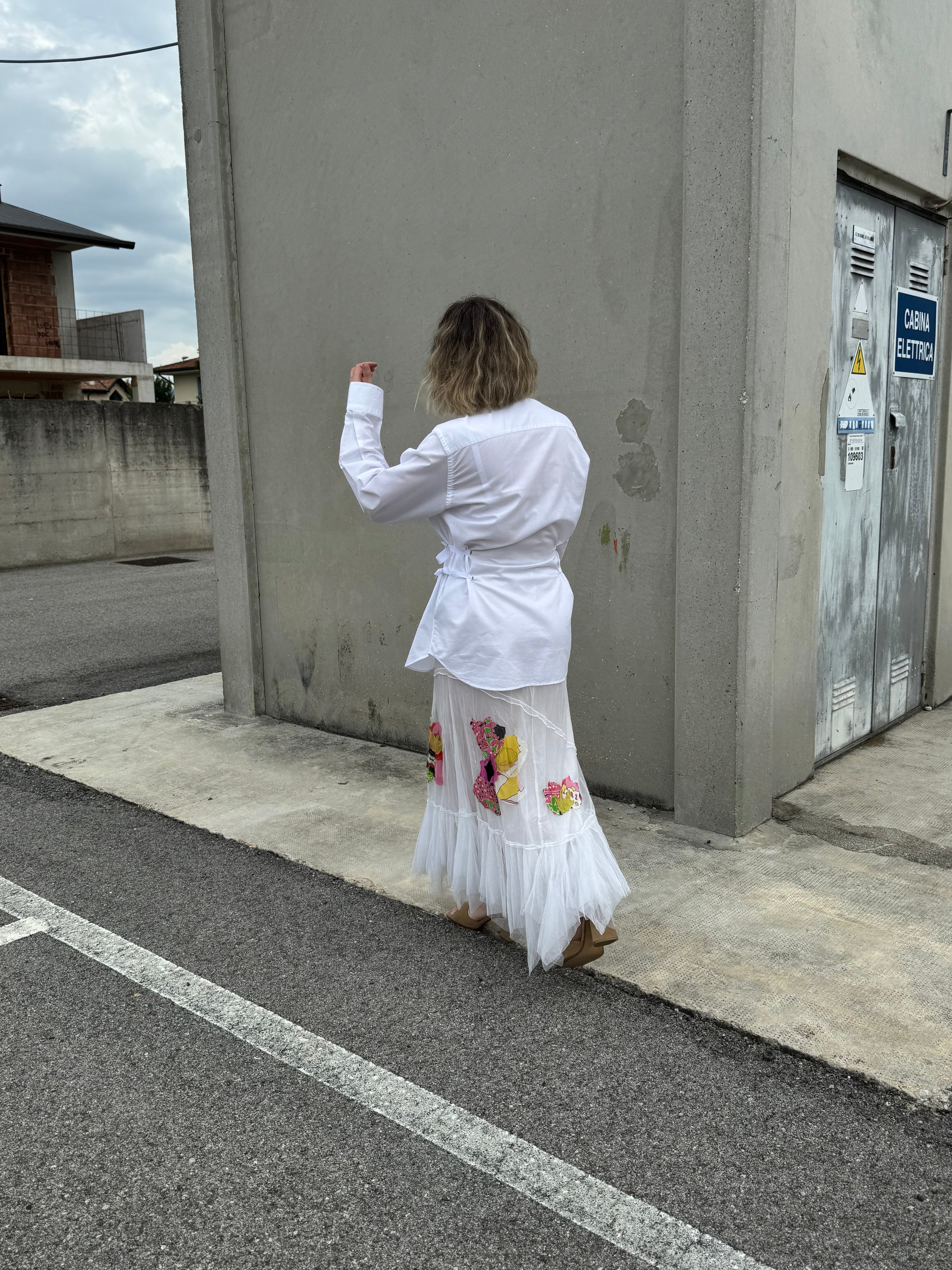 Isotta white cotton