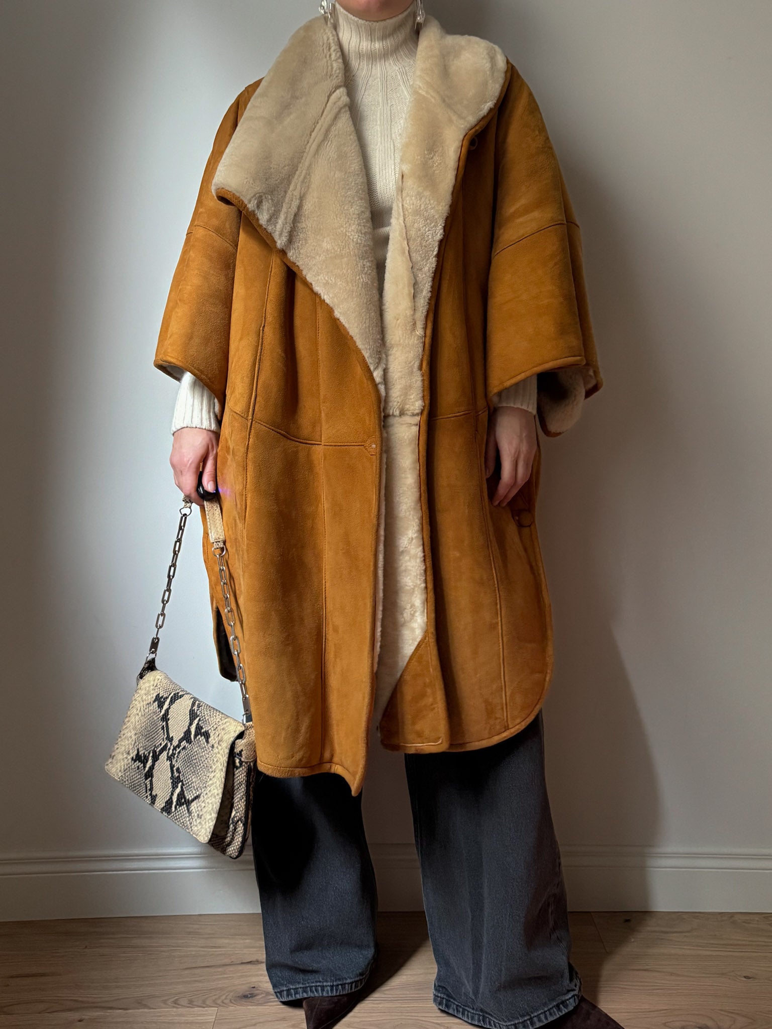 Original Shearling cloak