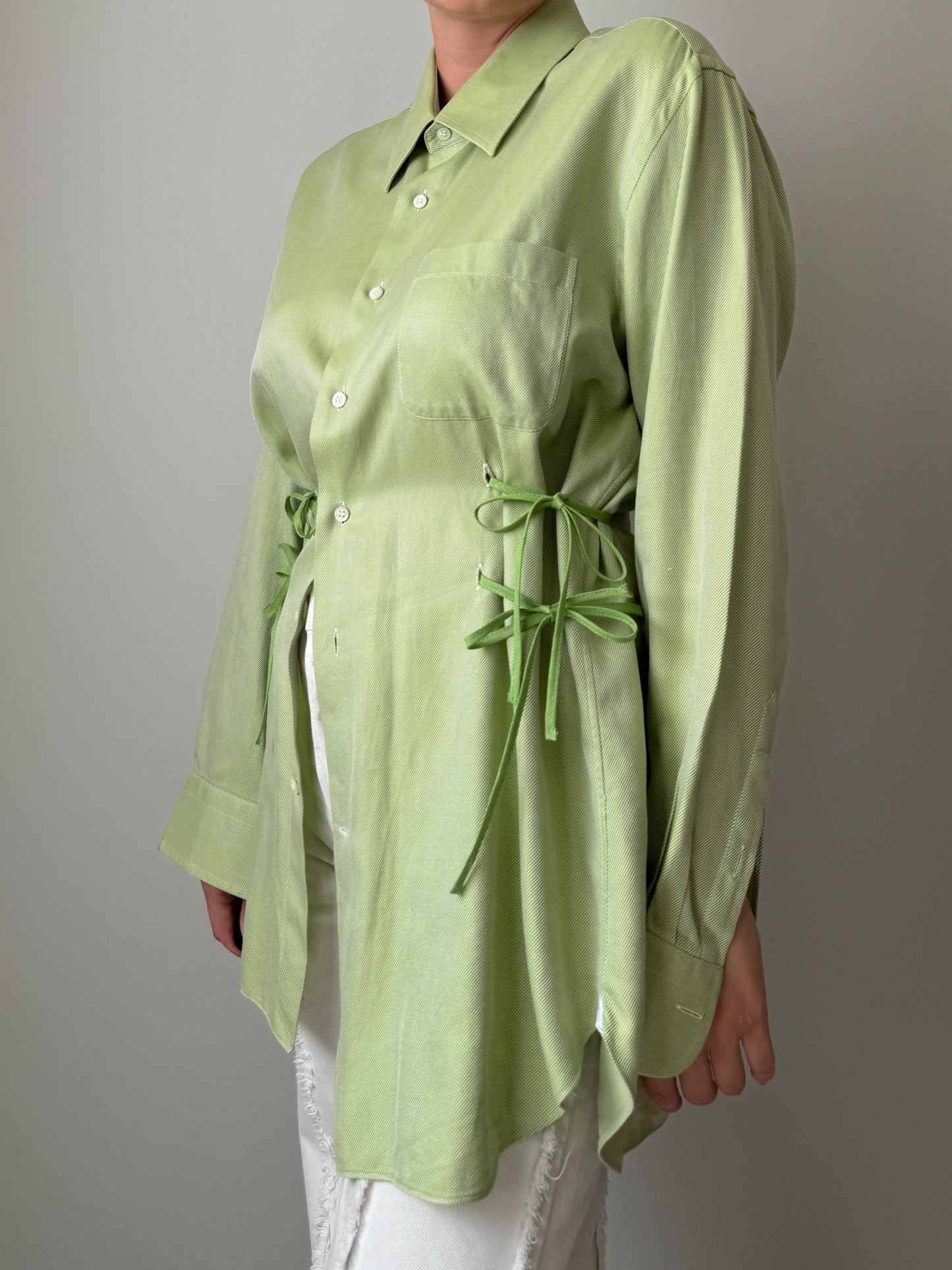 Isotta green cotton