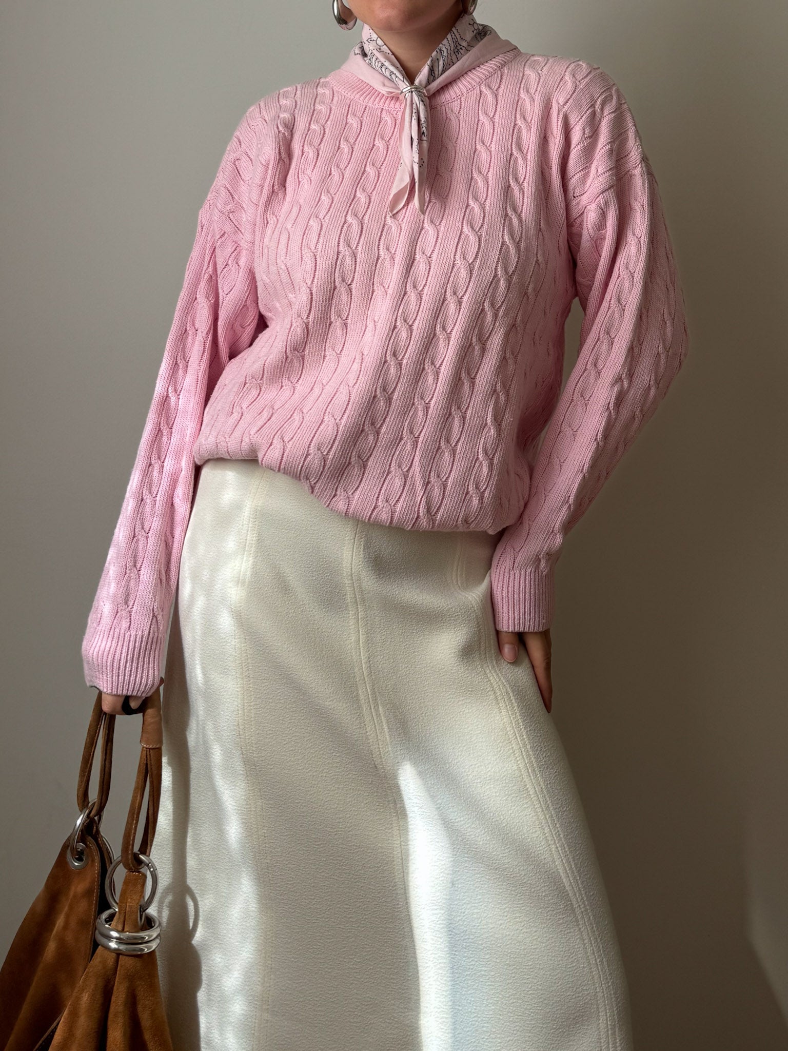 Pure cotton pink pull