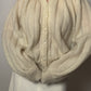 Pure wool ivory cardigan
