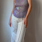 Sequins lilac top