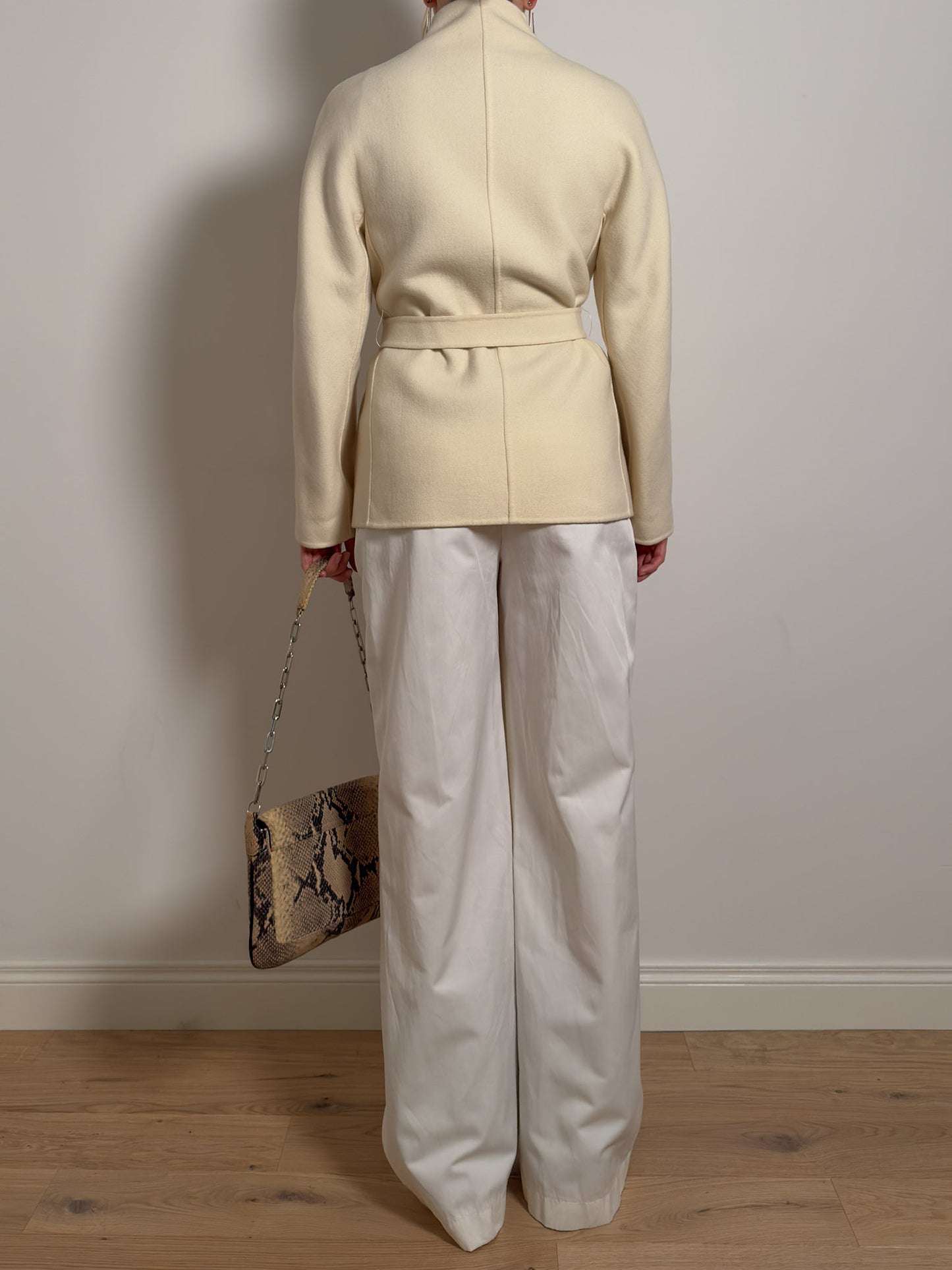 Pure wool ivory jacket