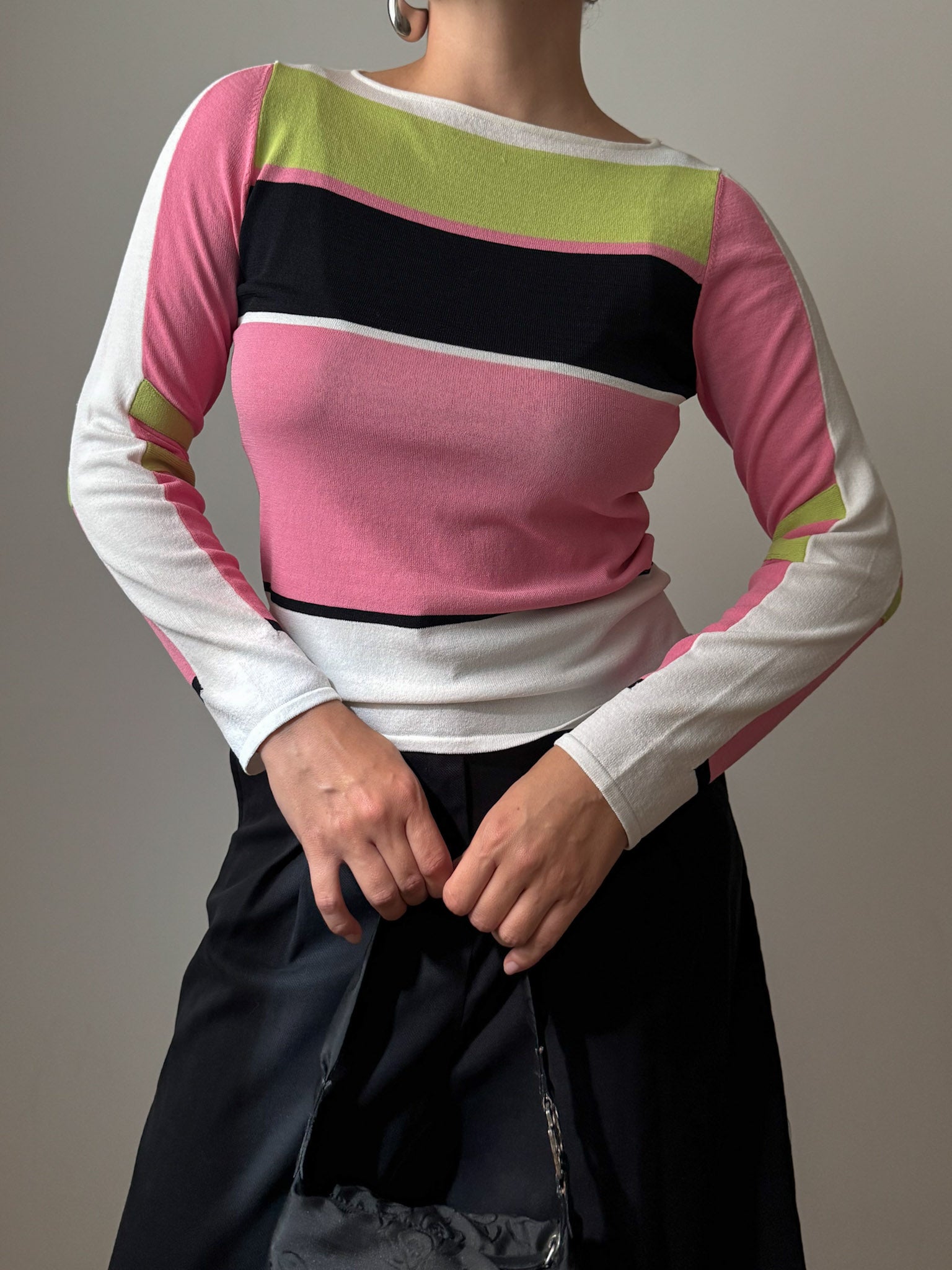 Viscose blend y2k top