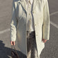 Genuin leather ivory jacket