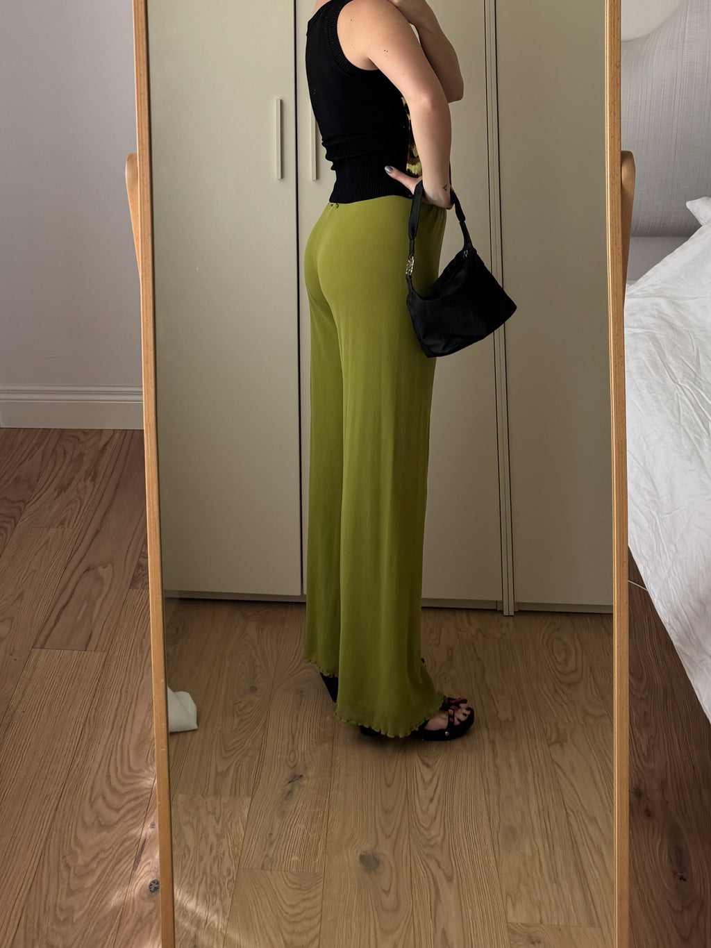 Pantaloni Jean Paul Gaultier verde oliva