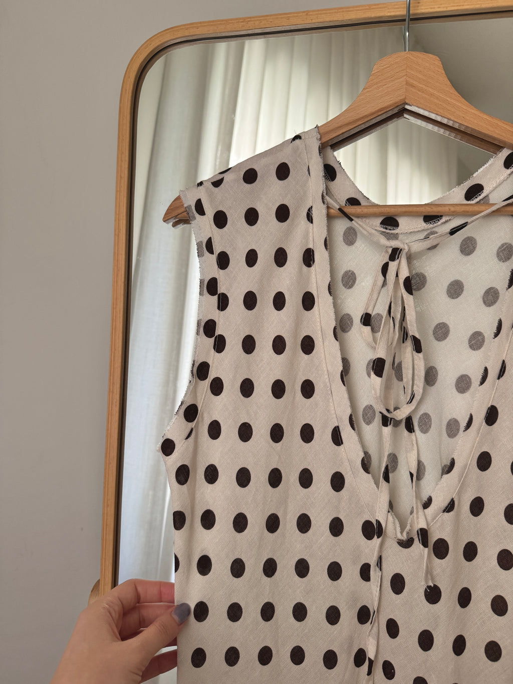 PRE ORDER - Abito pois in lino e viscosa (Avorio e fondente)