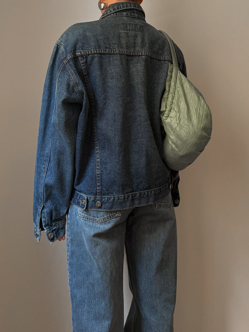 Denim cotton blue jacket