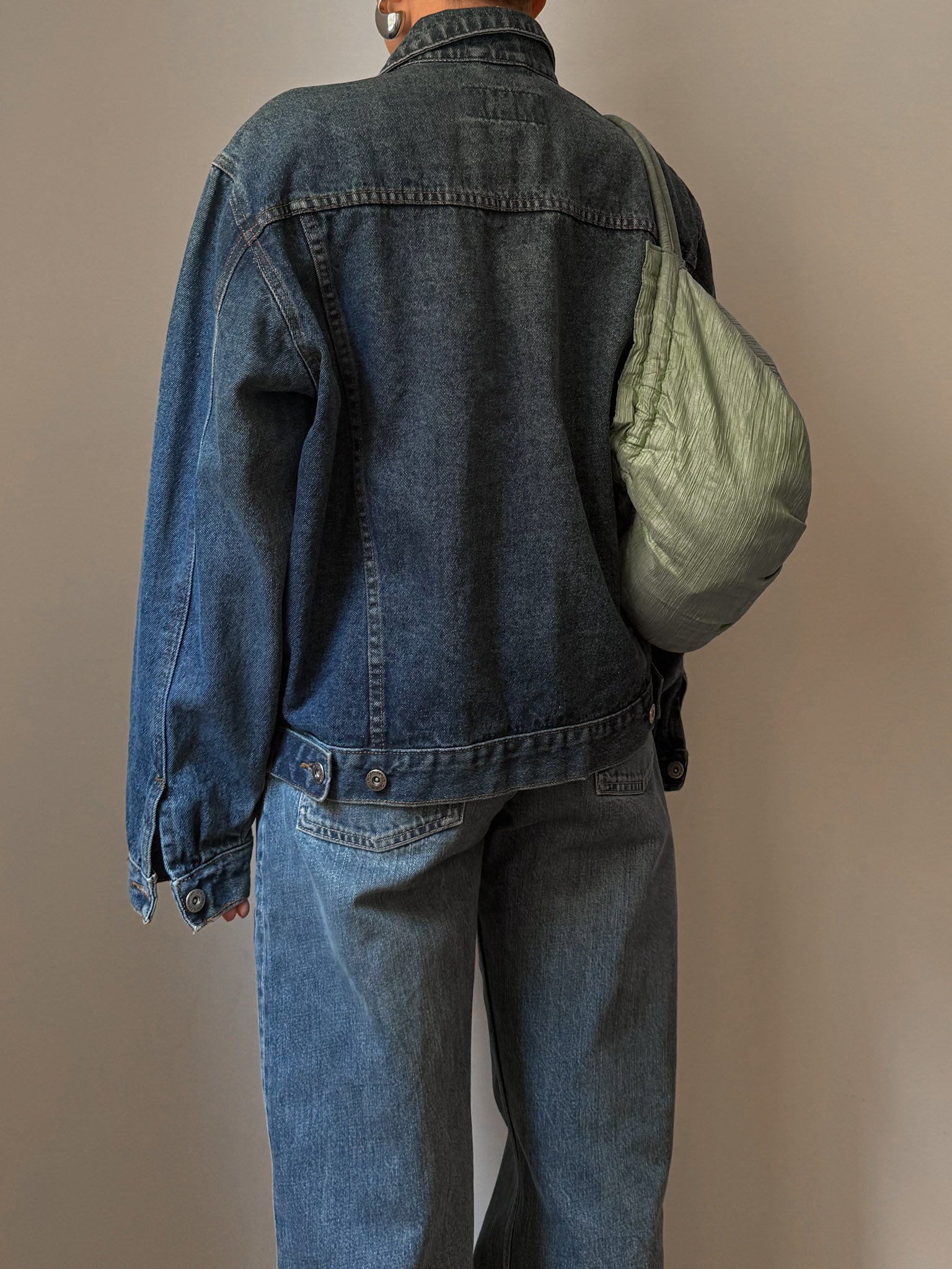 Denim cotton blue jacket
