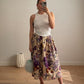 Pure cotton floral skirt