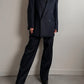 Pure virgin wool blue suit