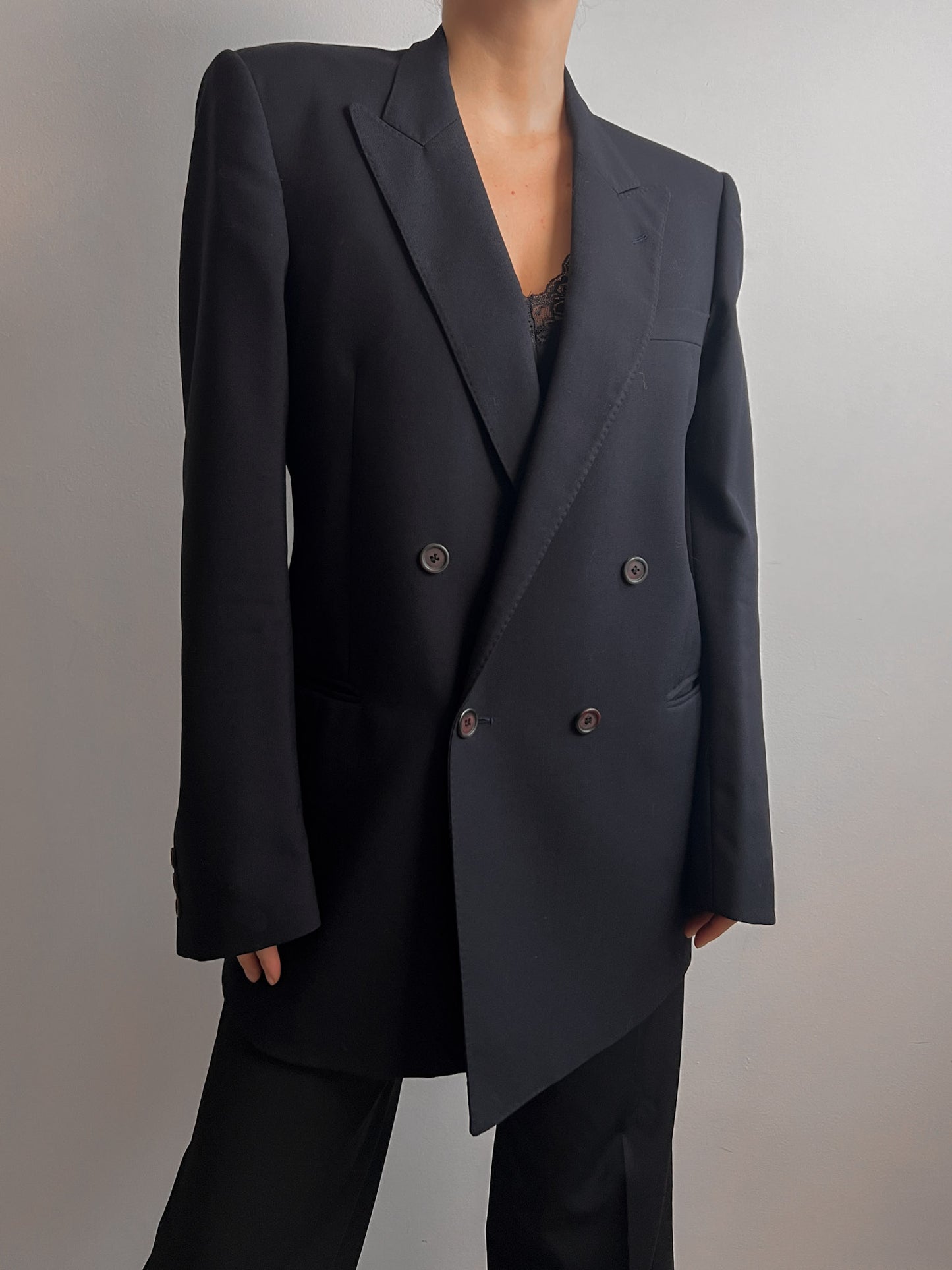 Pure virgin wool blue blazer