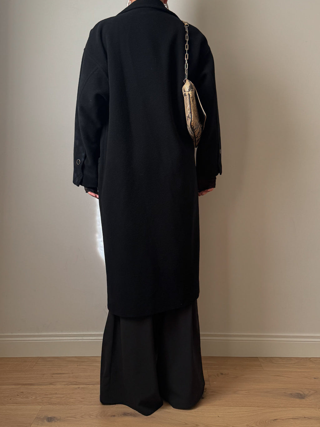 Gianni Versace wool and cashmere coat