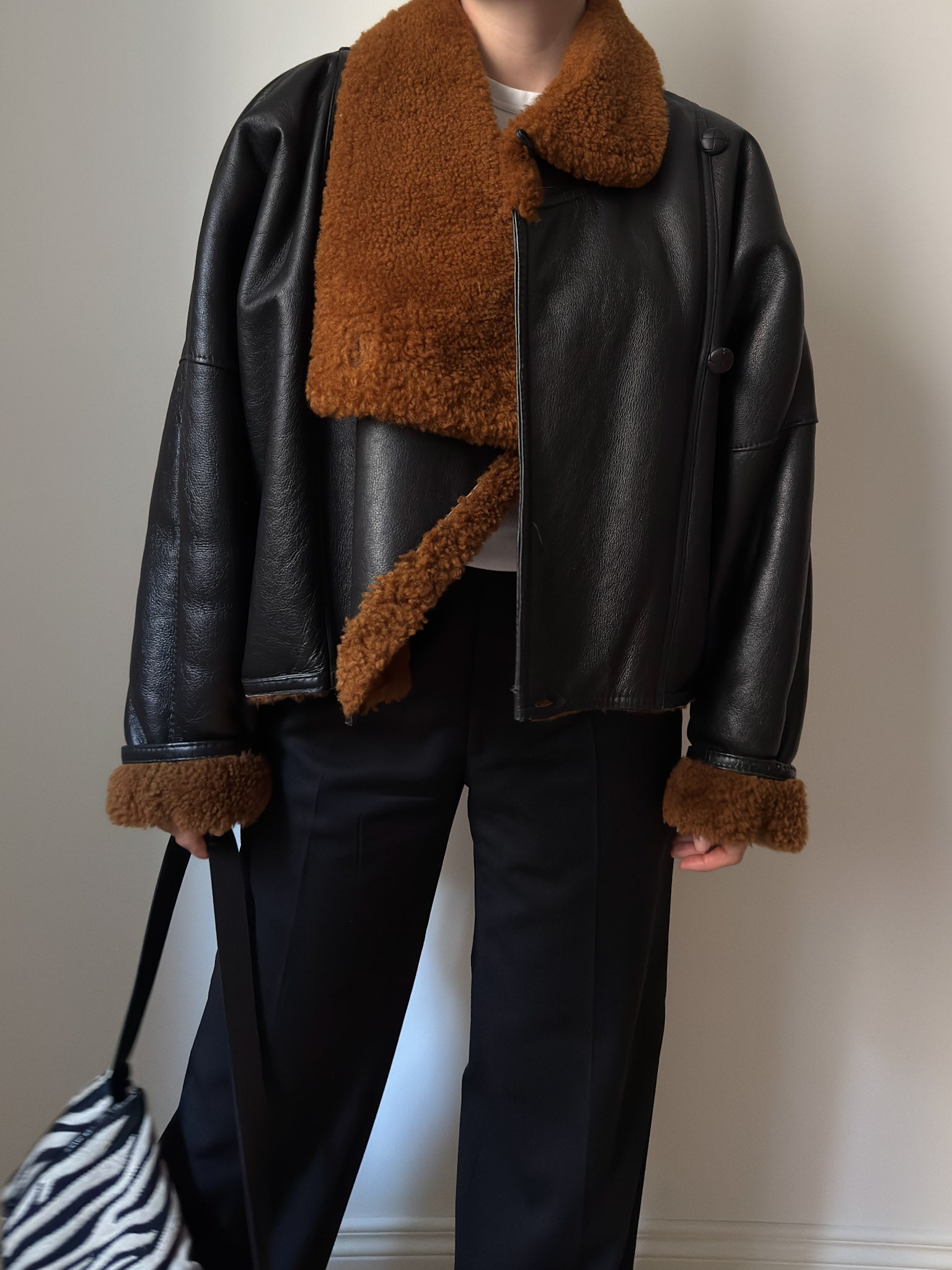 Original Shearling cropped