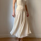 Pure silk romantic dress