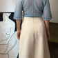 Wool blend sky top