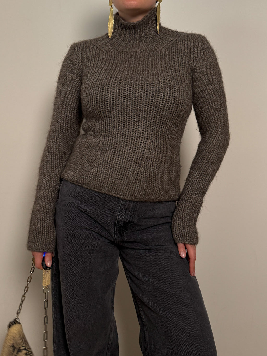 Gil Sander wool and alpaca pull