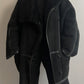 Vintage black Shearling coat