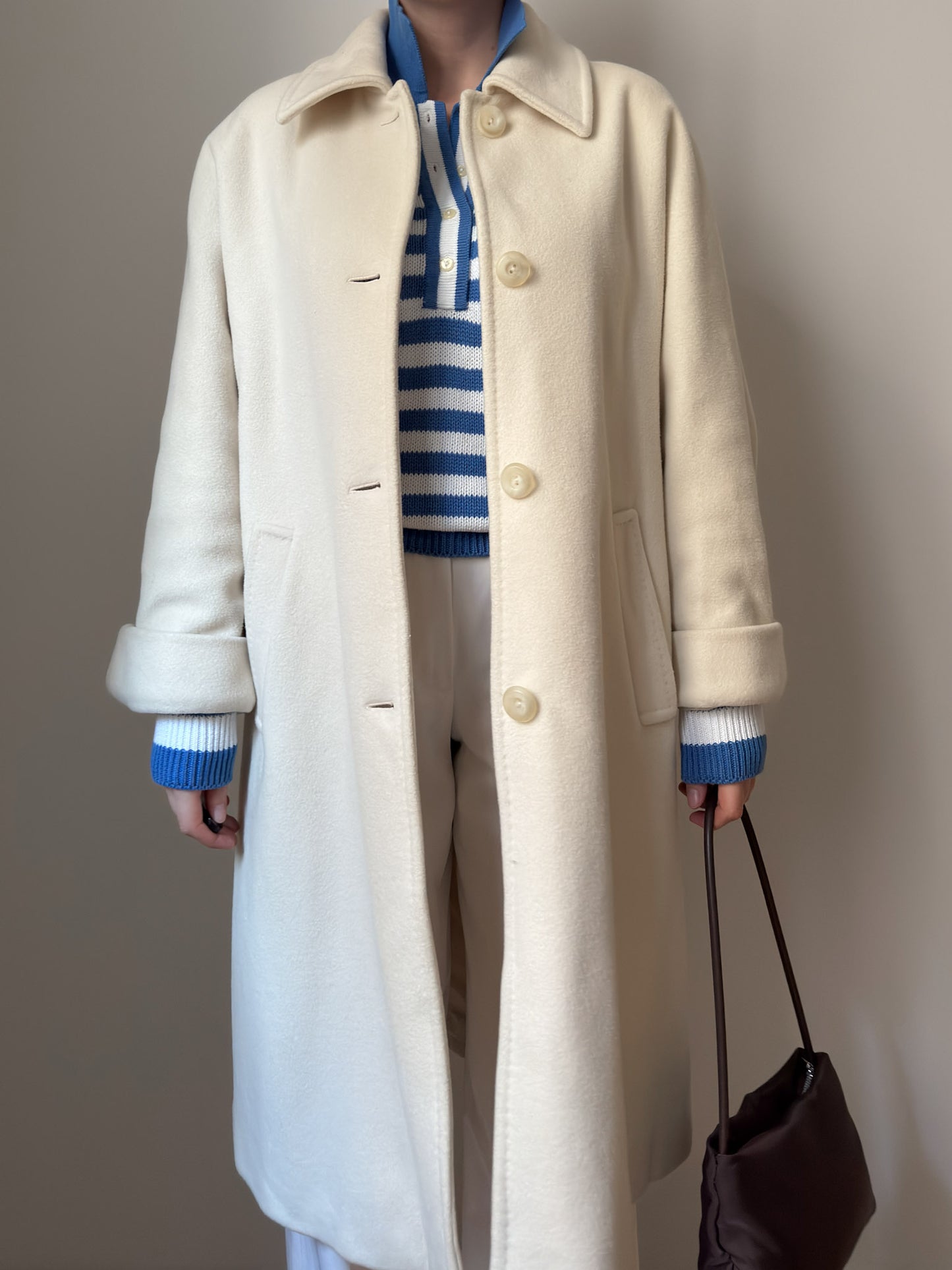 Luisa Spagnoli ivory coat