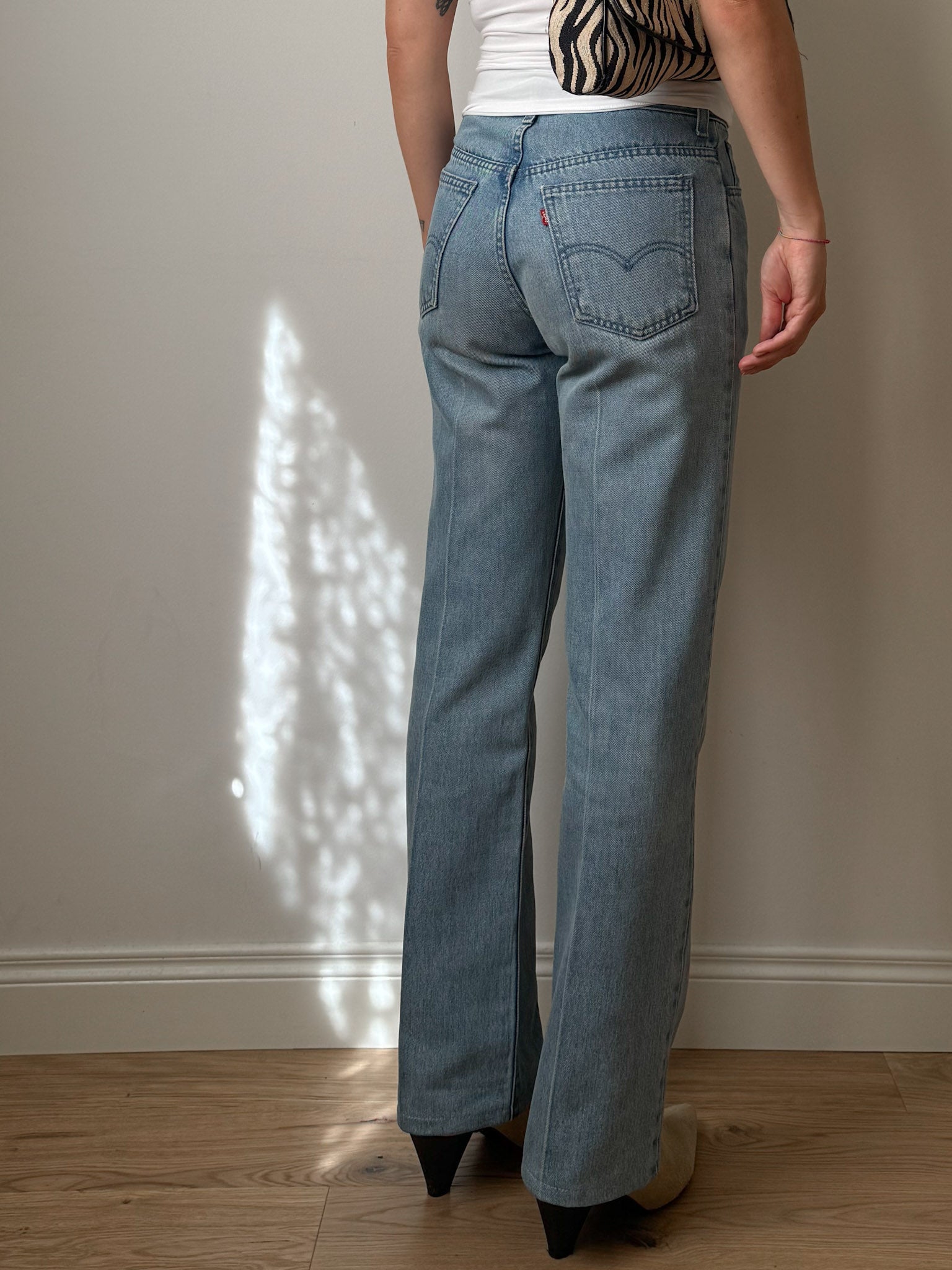 Levi's denim blue jeans