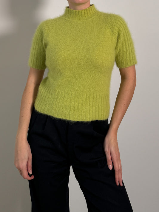 Angora green pull